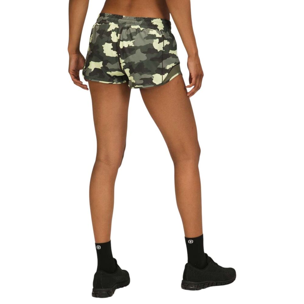 Lululemon Hotty Hot Short Low Rise 2.5" *Heritage 365 Camo Crispin Green/Olive - Picture 5 of 7